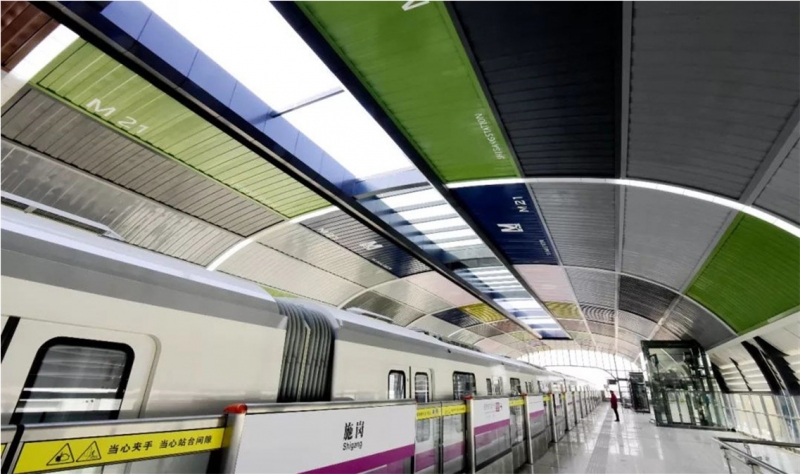 武漢市軌道交通陽邏線（21號線）工程車站 裝修工程